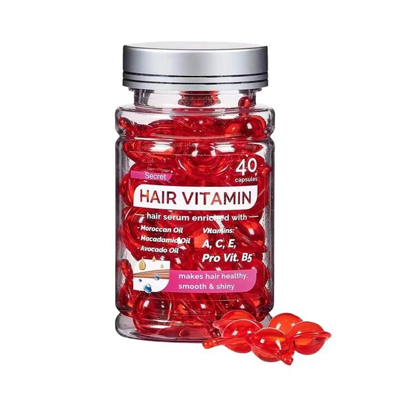 BALI SECRET Hair Vitamin Serum 40 Capsules - Smooth and Shiny - EXP 04/2027 - Picture 1 of 2